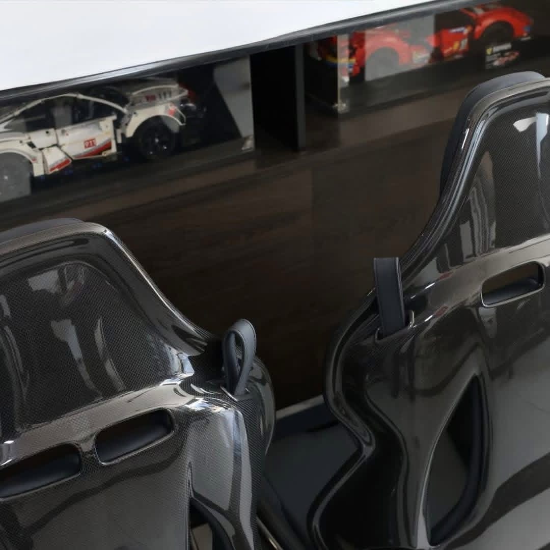 OEM Ferrari Carbon Fiber Racing Seats 
F8 Tributo / F8 Spider / SF90 Stradale / SF90 Spider / 812 Superfast / 812 GTS / 296 GTB / 296 GTS / 488 GTB / 488 Pista - Image 4