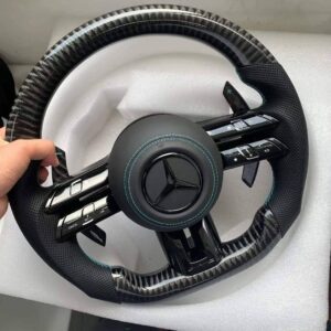 Mercedes Benz AMG carbon fiber steering wheel