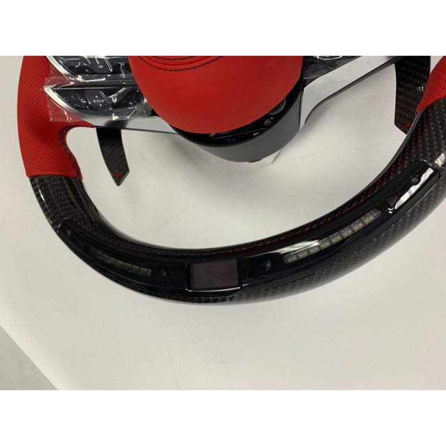 Mercedes Benz AMG Steering Wheel Style Red - Image 7