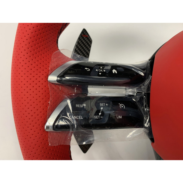 Mercedes Benz AMG Steering Wheel Style Red - Image 5