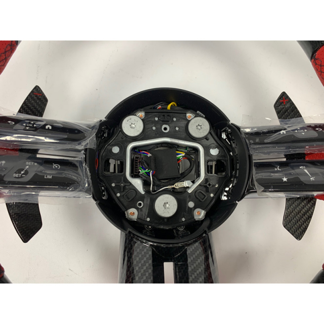 Mercedes Benz AMG Steering Wheel Style Red - Image 2