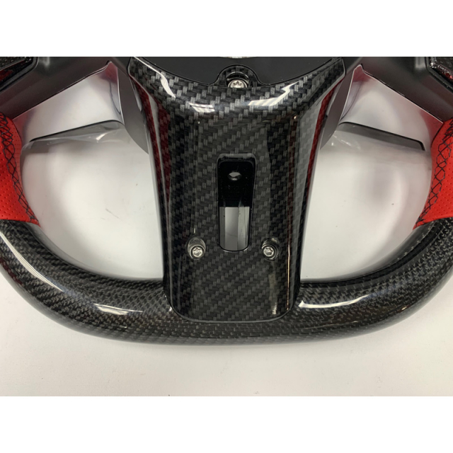 Mercedes Benz AMG Steering Wheel Style Red - Image 8