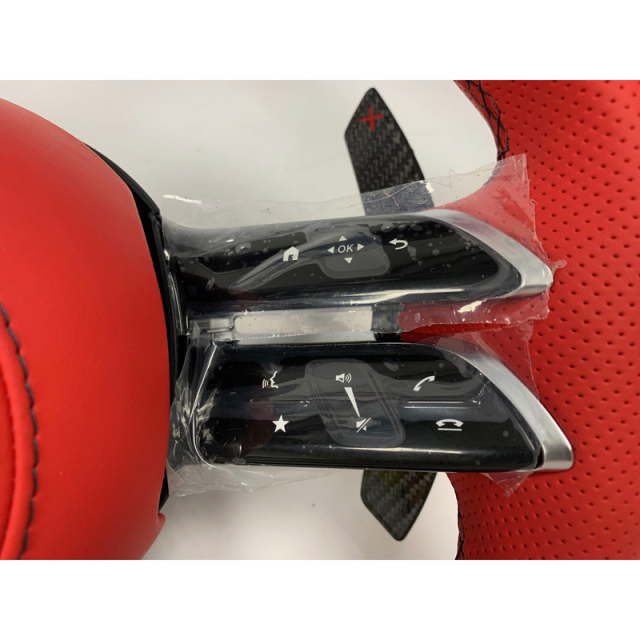 Mercedes Benz AMG Steering Wheel Style Red - Image 9