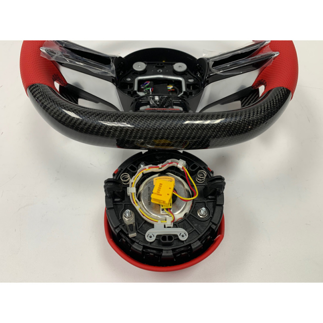 Mercedes Benz AMG Steering Wheel Style Red - Image 11