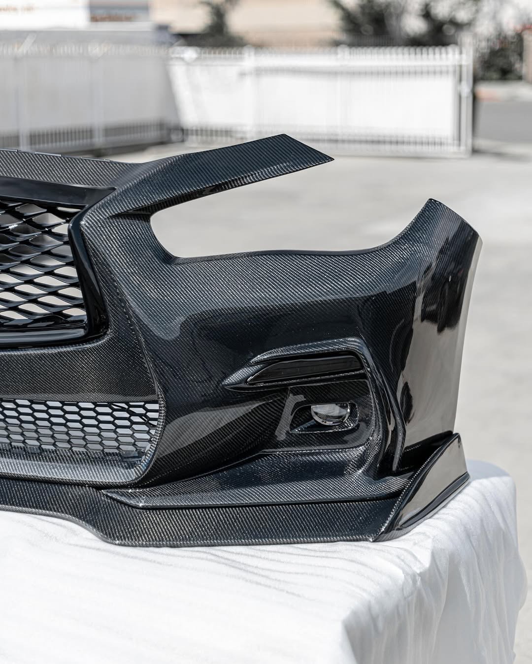 Q50 18+ RedSport style full Carbon Bumper - Image 8