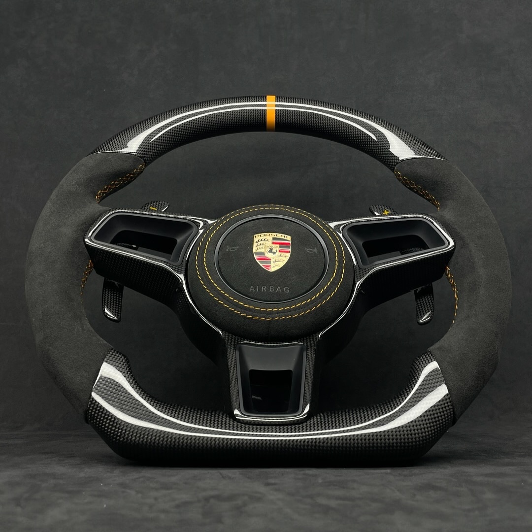 Custom Steering Wheel for Porsche 991-2 - Image 3