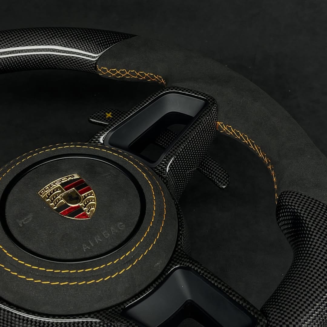 Custom Steering Wheel for Porsche 991-2 - Image 5