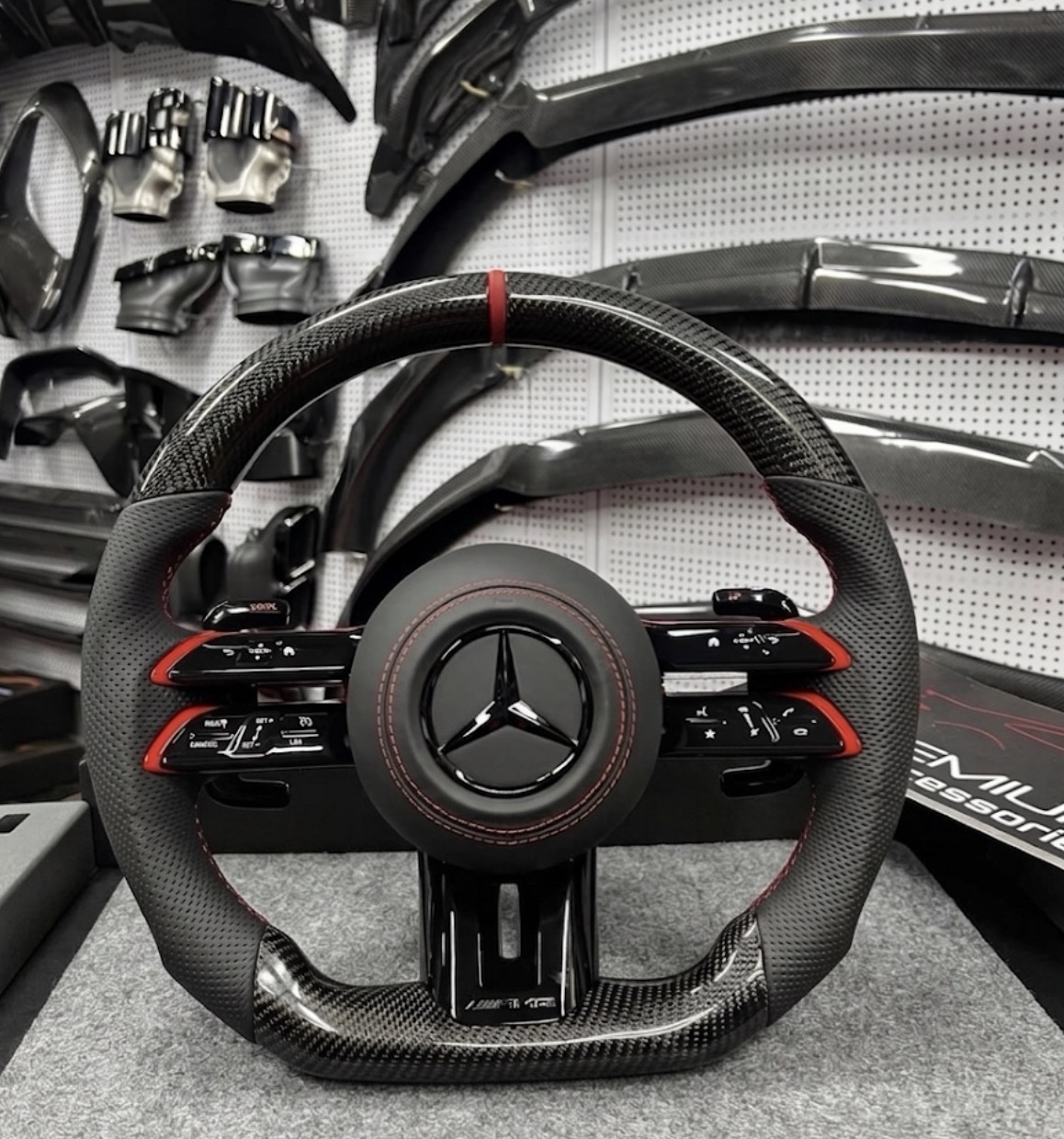 AMG Mercedes Carbon
Steering Wheel