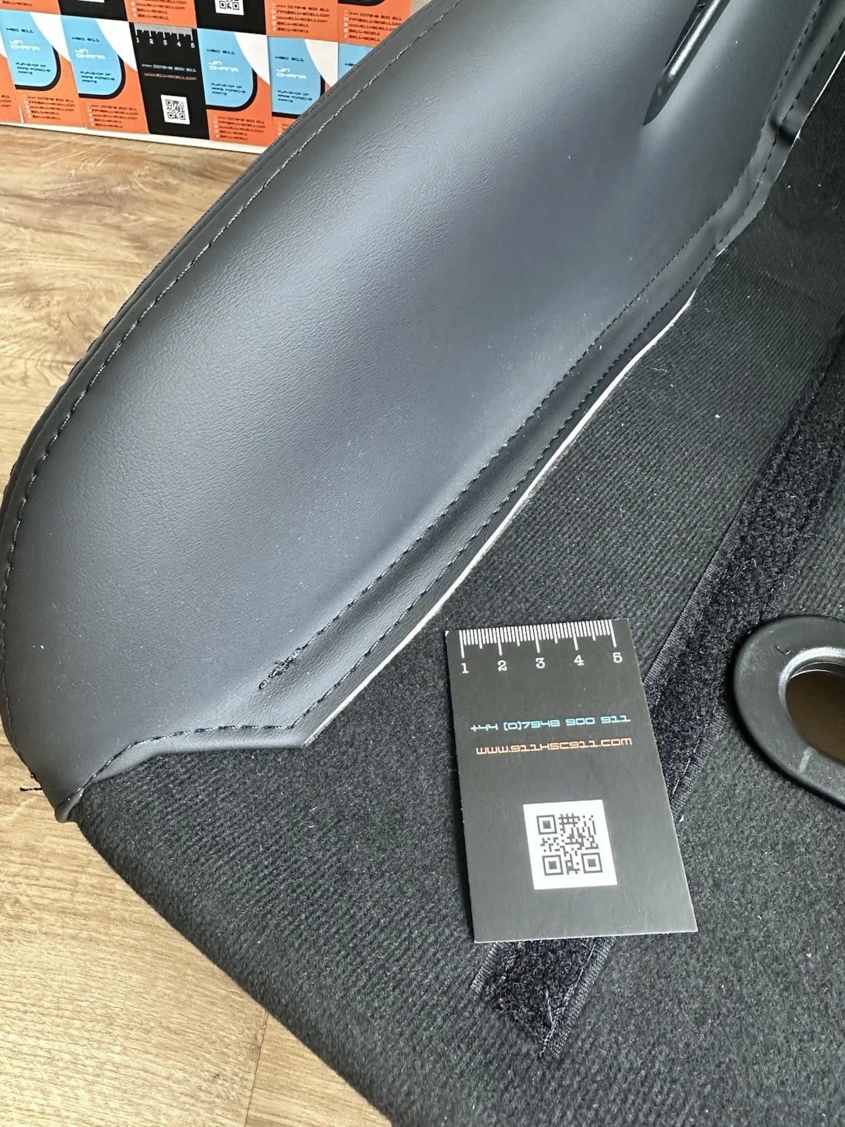 Porsche STYLE CGT 997 911 GT3 GT2 carbon bucket Leather Look seats Turbo Recaro - Image 2