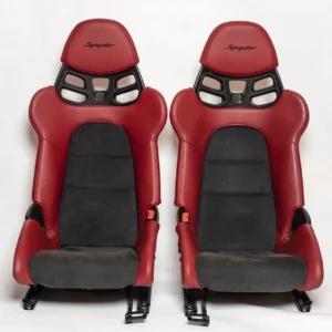 Porsche OEM 911 991 982 981 Carbon Fiber & Alcantara LWB Bucket Seats L+R
