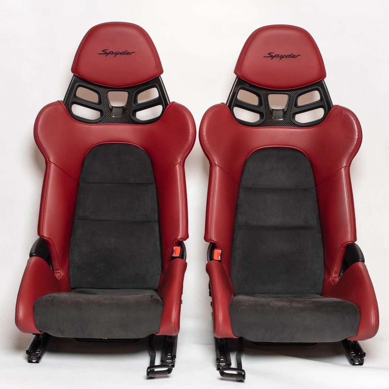 Porsche OEM 911 991 982 981 Carbon Fiber & Alcantara LWB Bucket Seats L+R